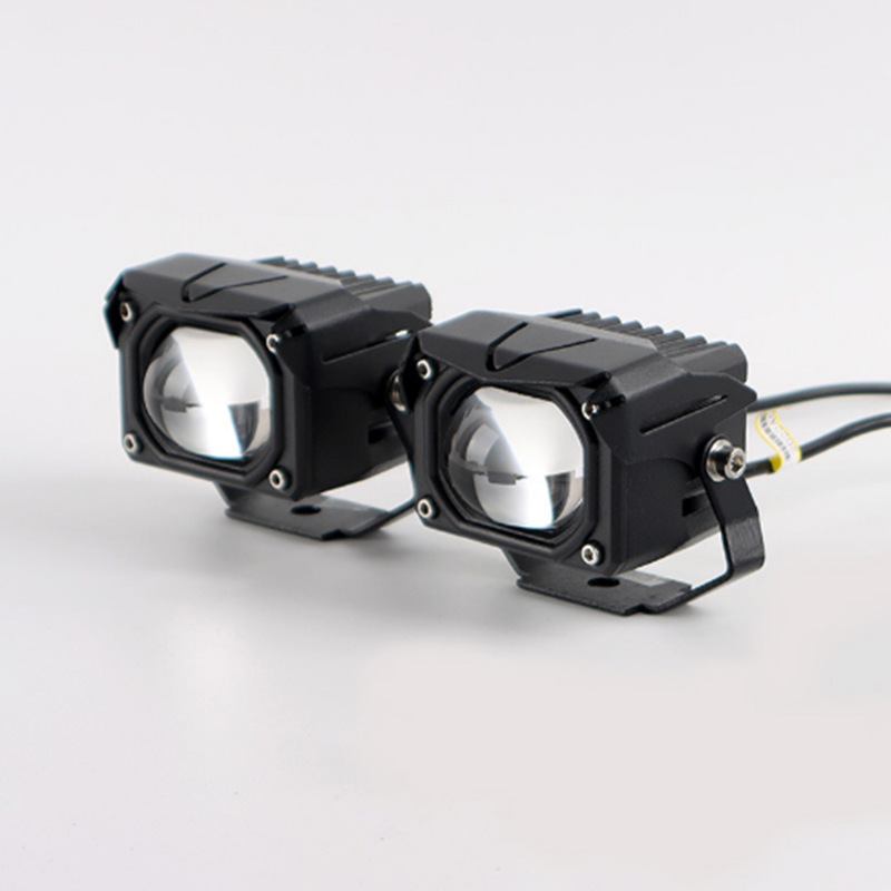 U9P lámpara de motocicleta automóvil LED lente externa de motocicleta LED lente bicromática transformar el faro