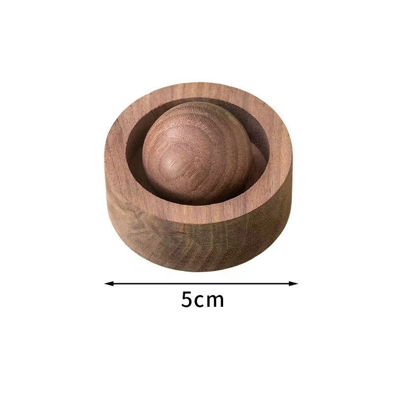 Planet Portable Home Expansion Madera Adornos de coche Madera de madera maciza Aromaterapia sin fuego Aceite esencial de interior Difusor de bola de madera