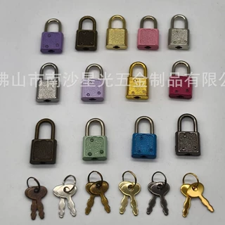 源头工厂创意办公室具锁带钥匙五金锁背包锁小锁挂式收纳储物上锁
