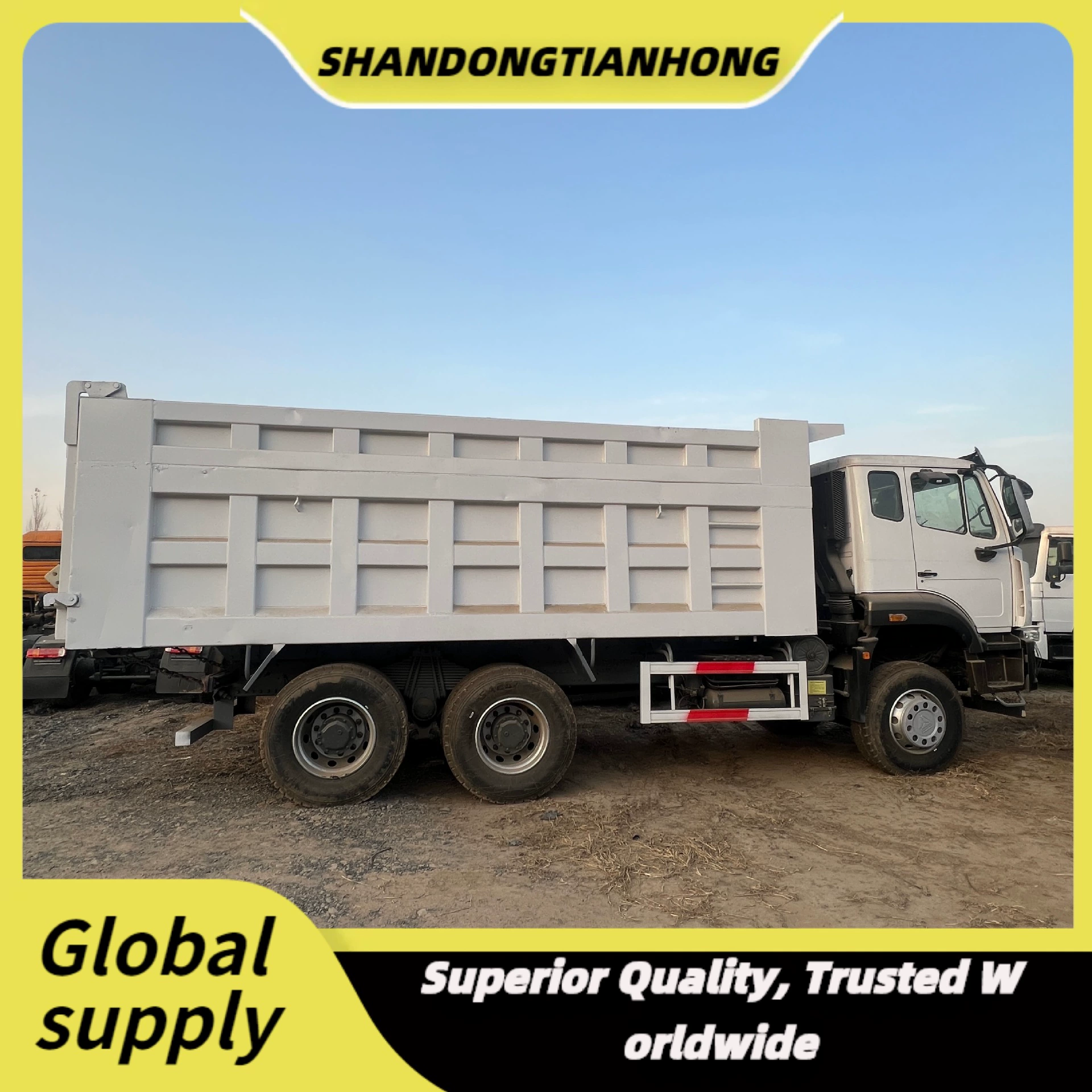 Производитель трансграничные прямые продажи экспорт Sinotruk HOWO Howo Shaanxi Automobile тяжёлый грузовой трактор самосвал инженерная перевозка полуприцеп