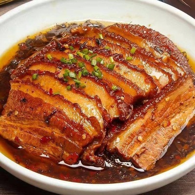 Pickled pork Partially Prepared Products Mustard greens Pork Steaming bowl Full container Trade price Pork Lurou