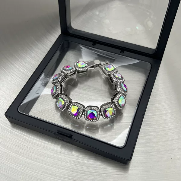 <18cm color diamond> rock sugar bracelet M225