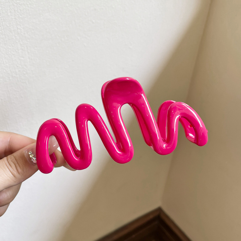 Alto Grado de gran tamaño horquilla para las mujeres 2024 nueva cabeza clip pelo volumen tiburón clip tocado horquilla