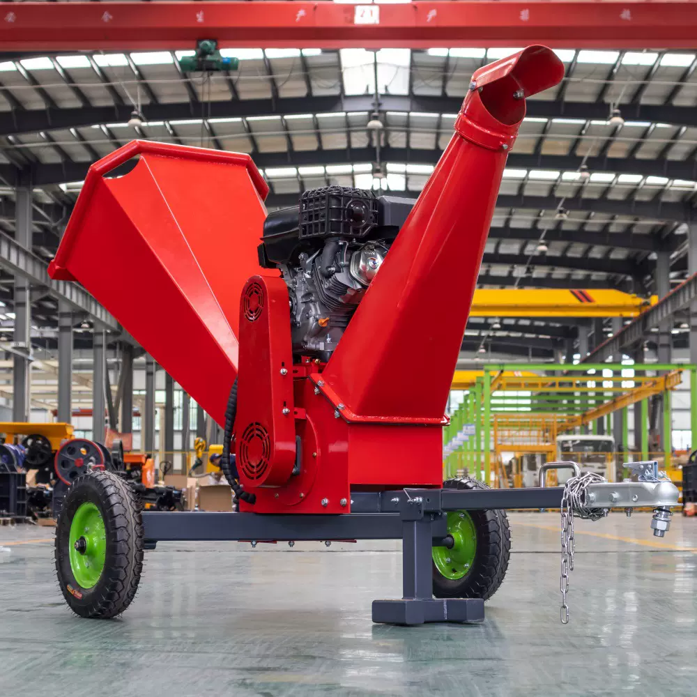 工厂直发牵引式碎枝机松木杨木杉木粉碎机 快速粉碎树枝粉碎机