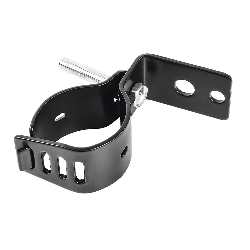 Soporte de fijación de parachoques de motocicleta, abrazadera de tubo de amortiguador, varilla de extensión, vehículo eléctrico, foco externo LED, soporte universal