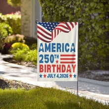TEMU�羳���u����250���껨�@�� America Birthday Garden Flag