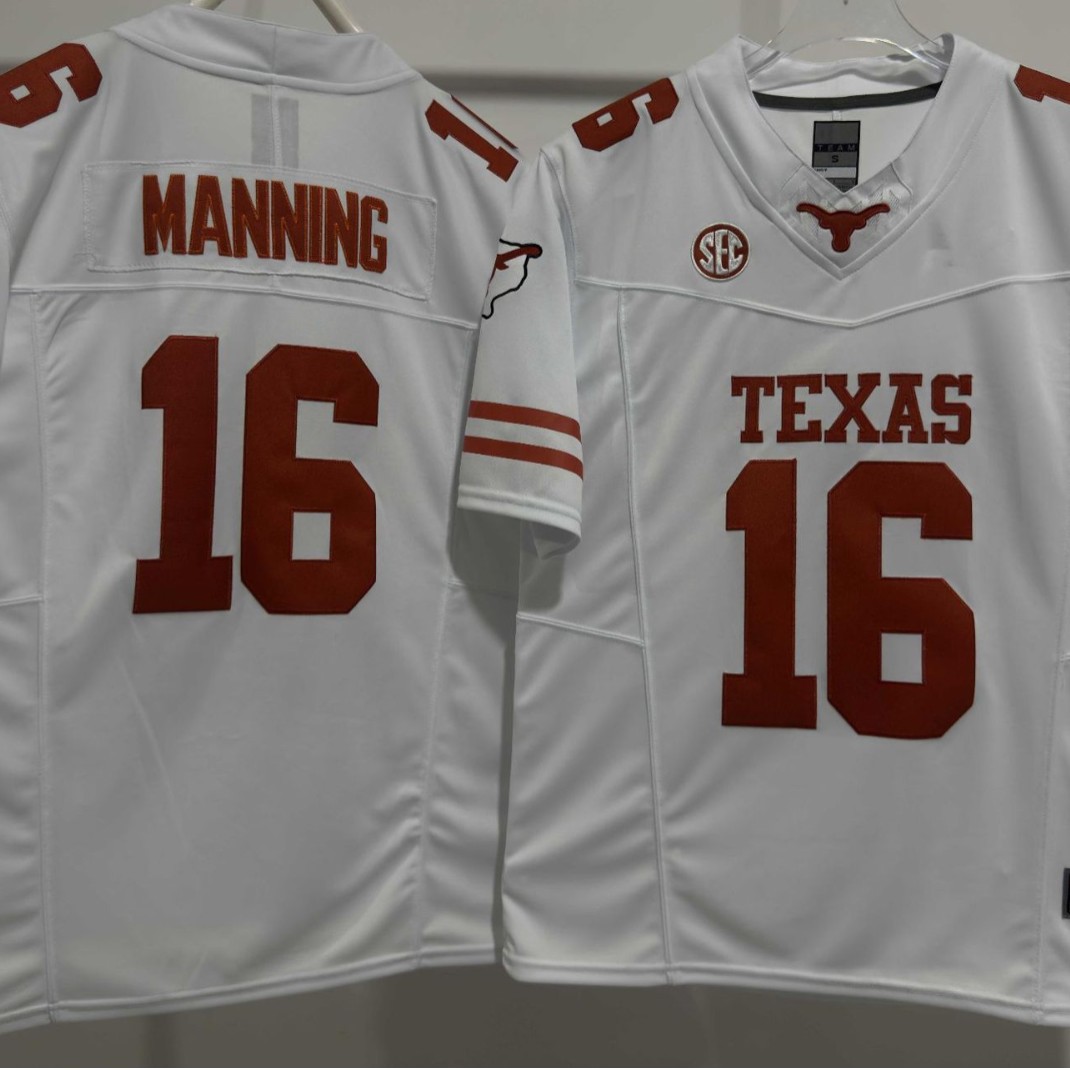 2026 NFL Jersey, Texas Longhorn 3rd Generation Embroidered, In Stock, Cross-border Trade
