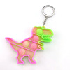 Keychain, space dinosaur, toy, new collection, anti-stress