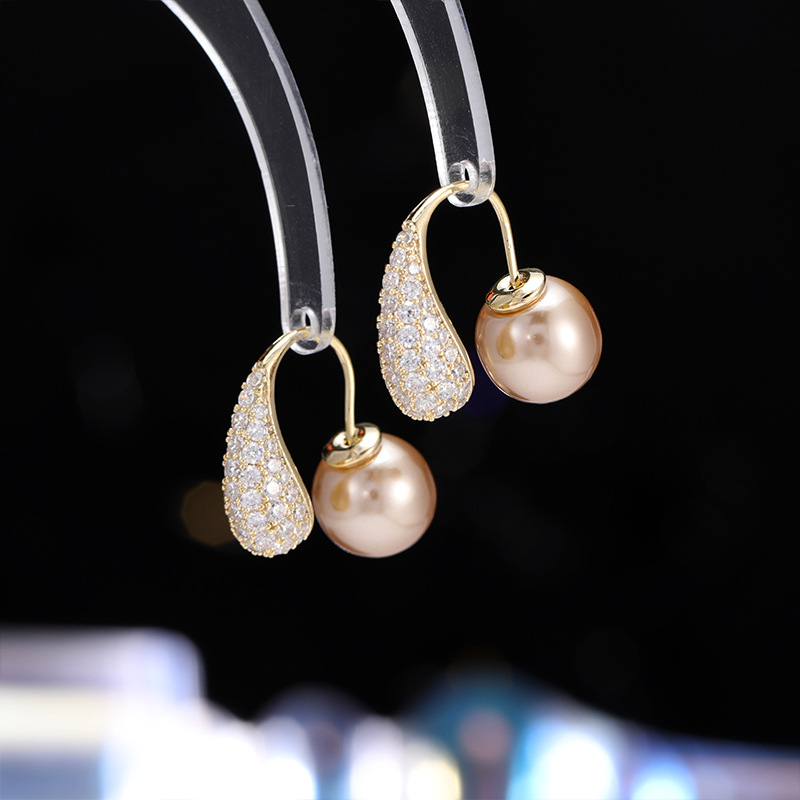 Creative small design trend fashionable elegant universal earrings…