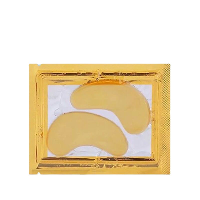 Máscara de ojos al por mayor de comercio electrónico transfronterizo Comercio Exterior Máscara de ojo de colágeno mejorar las ojeras máscara de ojo de oro