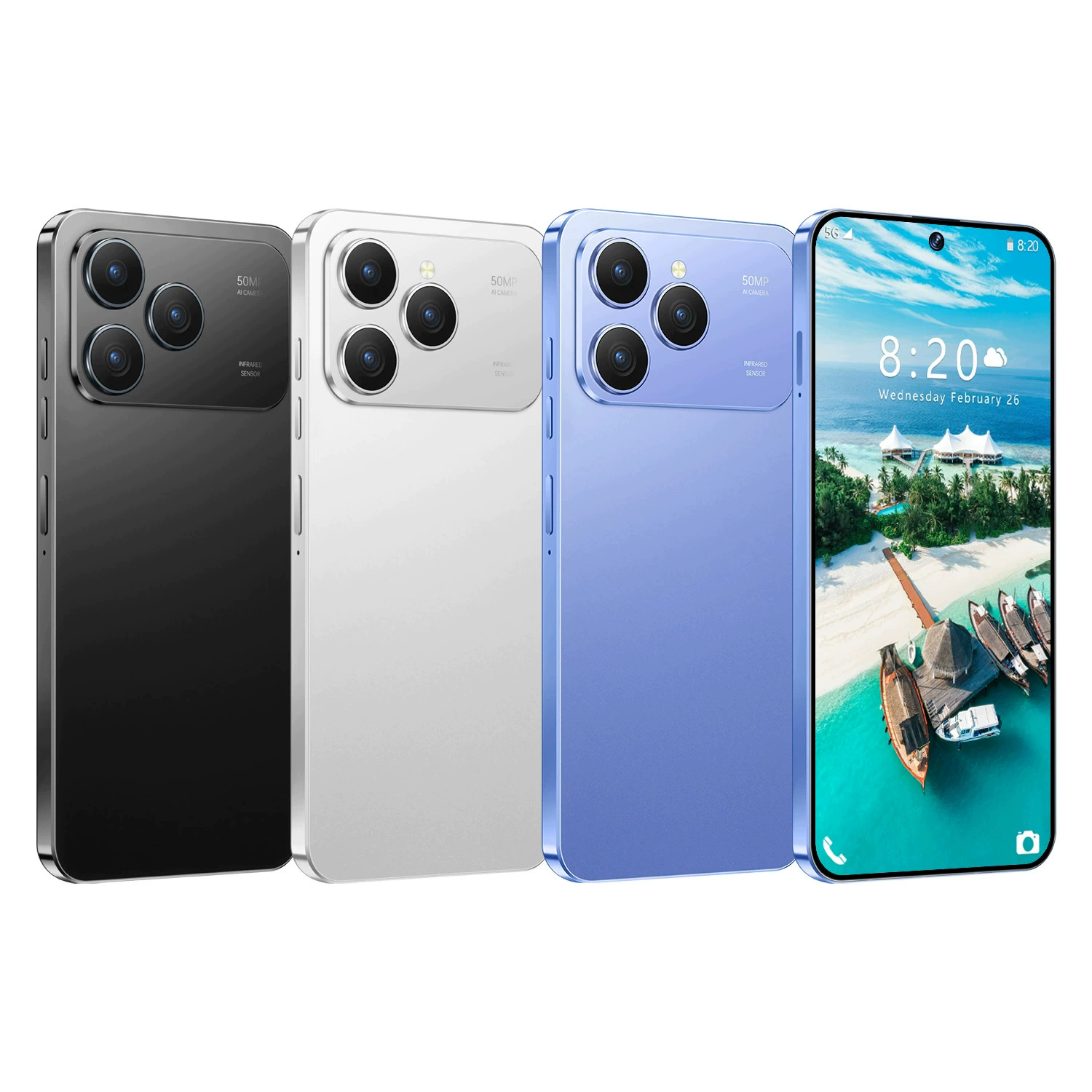 (Граничная торговля), мобильный телефон, экран, intel core i17, 17 Pro Max, Android 14, 4G