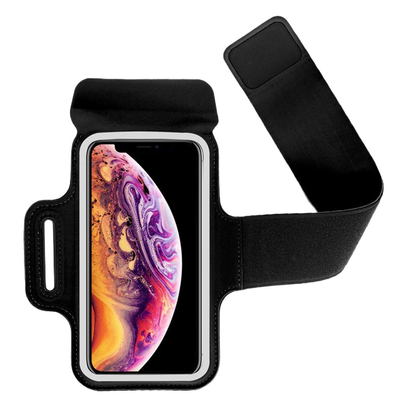 Running Arm Bag for Men and Women, Outdoor Sports Fitness Arm Sleeve, Universal Mobile Phone Arm Bag, Wrist Bag, Sweat-Proof