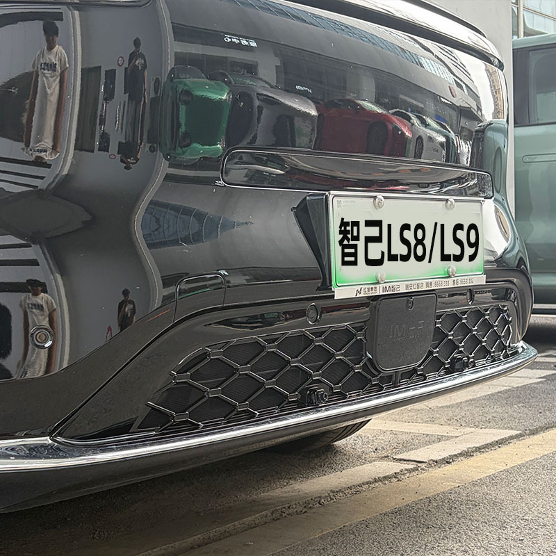 Suitable for Zhiji LS8/LS9, starry sky-style car anti-insect net, front grille special modification decorative strip accessories