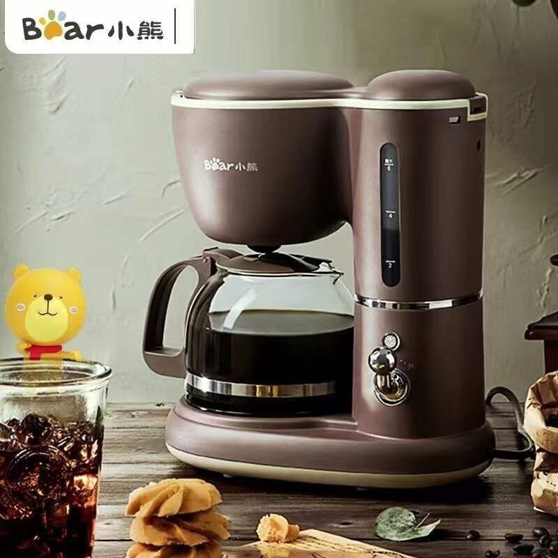 Bear Coffee Machine Household Small Fully Automatic Office All-In-One Drip Tea Maker American Coffee Pot