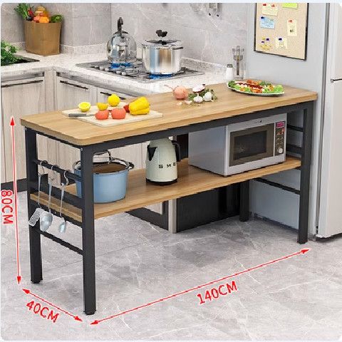 Two layers length 140*width 40*height 80 [light walnut color]