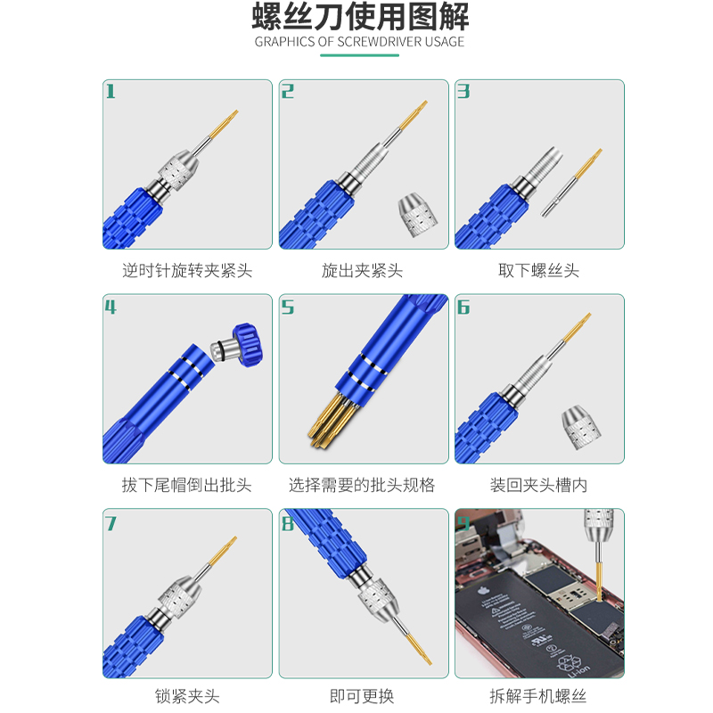 Servicio Kit de computadora portátil destornillador Herramienta de desmontaje Xiaomi Air Xiaomi proT5 destornillador hexagonal