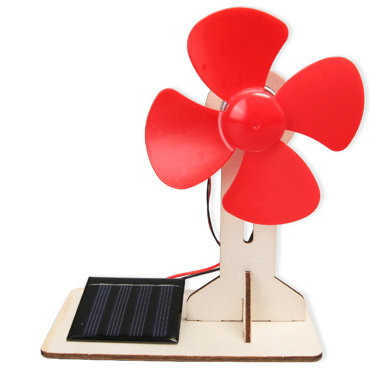 Air fan solar-powered