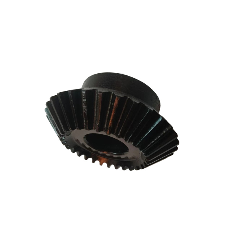 Double-row sprocket, bevel gear, helical gear, mechanical spur gear, non-standard custom-made 45# steel straight-tooth hard surface helical gear