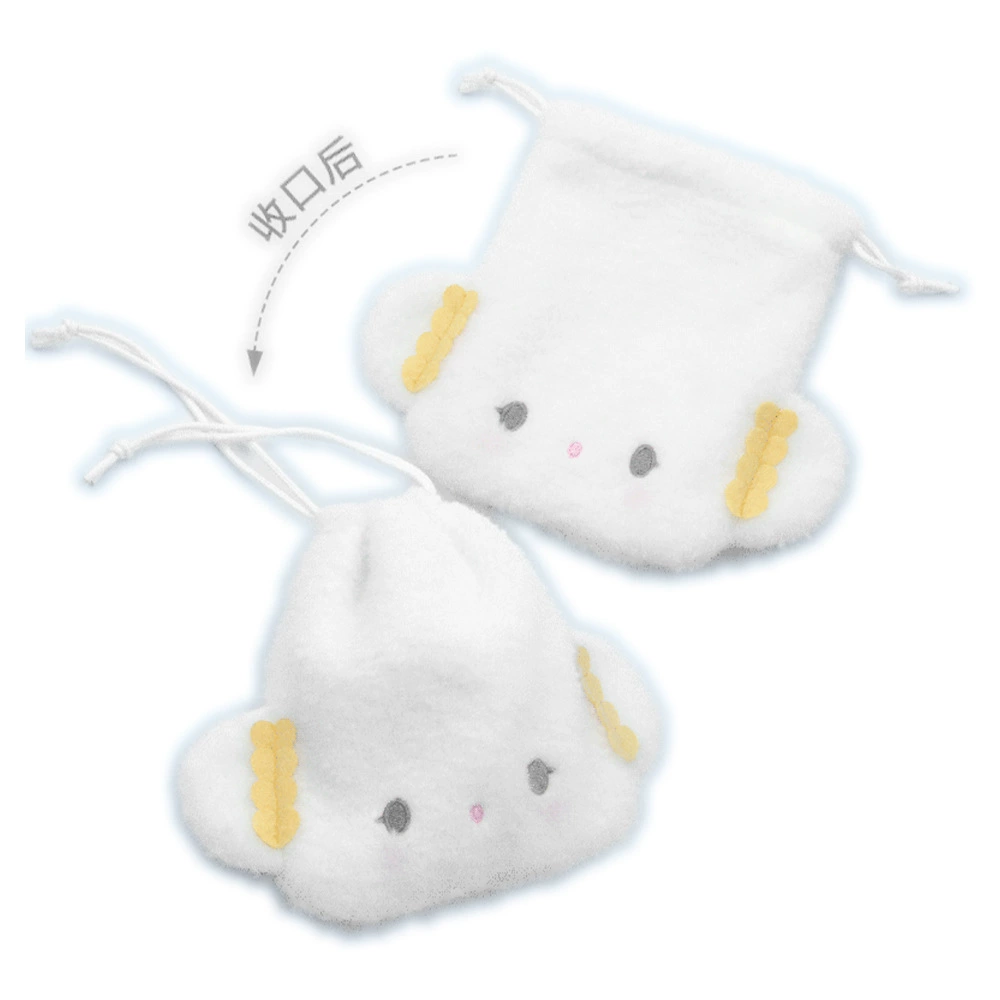 Плюшевый кулон Sanrio Hello Kitty, лицензионный талисман для сумки, плюшевый брелок, случайный цвет