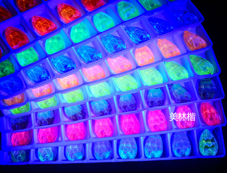 玻璃手缝钻霓虹荧光平扣diy饰品配件服装辅料批发 (7)