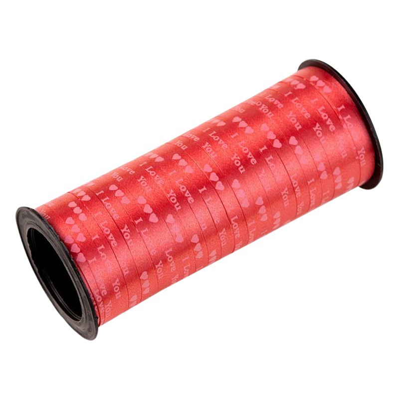 Venta caliente globo cinta Inglés carta impresión atado globo cuerda perla cinturón 100 yardas 520 cinta especial de comercio exterior