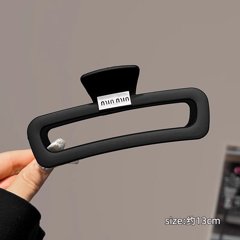 Acrílico grande, pinza de amor, pinza para el cabello, parte posterior de la cabeza femenina, pinza de tiburón, horquilla, pinza para el cabello, tocado, primavera y verano