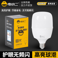 Dianxiaoer LED 電球 e27 ネジ口超高輝度ハイパワー省エネランプ家庭用白色光 30w50w20w10w 電球