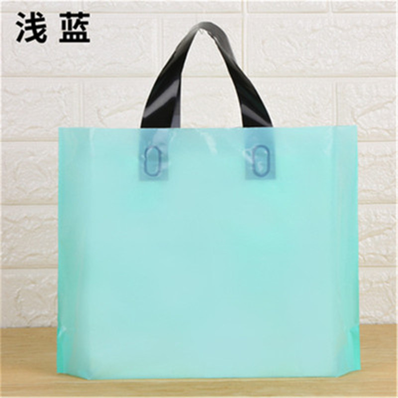 Bolsa de plástico simple engrosada tienda de ropa para niños bolsa caja de zapatos bolso maquillaje bolsa de regalo bolsa de logotipo de embalaje