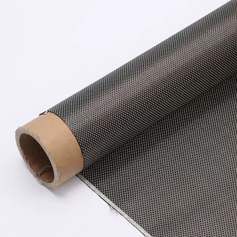 厂家定制6K300g平纹碳纤维编织布高强度建筑加固补强材料碳纤维布