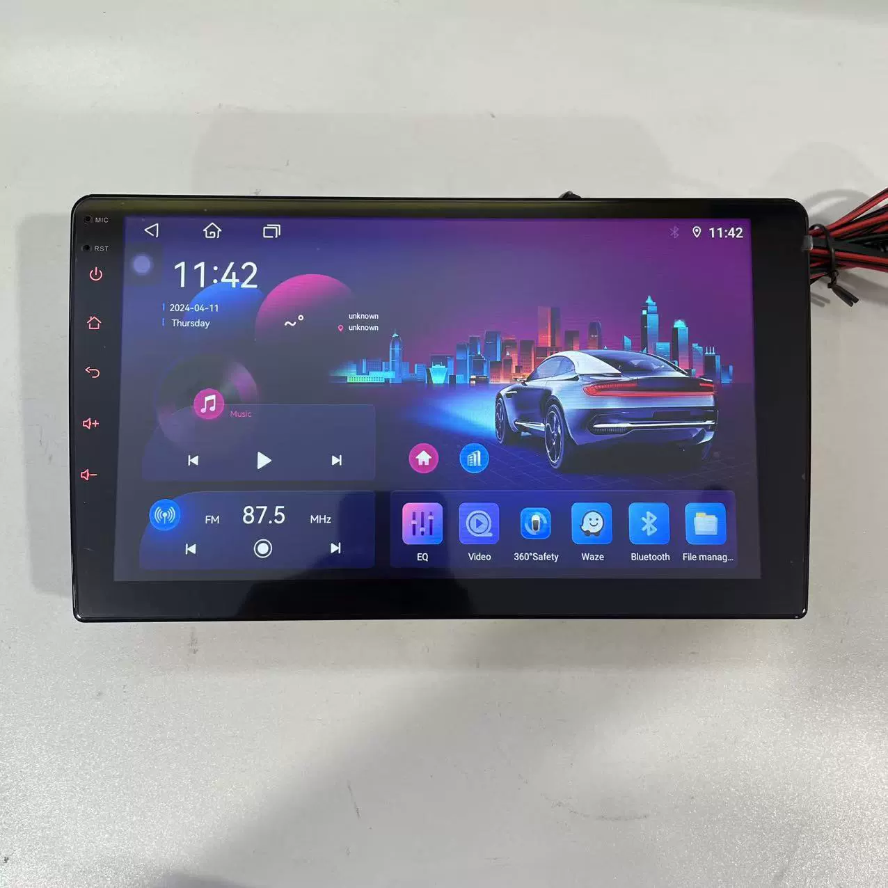 Новое изделие 10-дюймовый центральный блок Dingwei TS10s с Carplay на 360 градусов 6+128ГБ с вентилятором