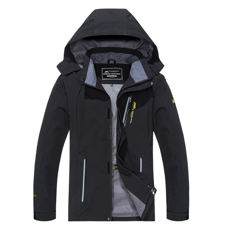Spring and Autumn Thin Jacket Men's Wholesale Outdoor Work Clothes Windproof and Waterproof Large Size Mountaineering Jacket Fishing Single Charge Women
