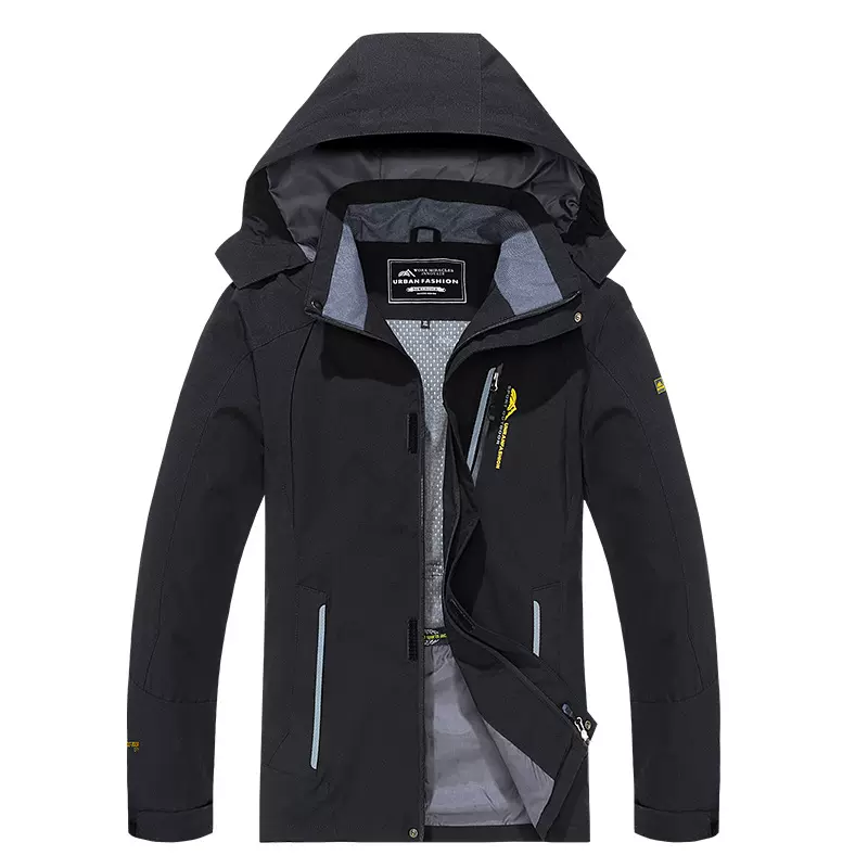 春秋薄款冲锋衣男批发户外工作服防风防水大码登山外套钓鱼单冲女