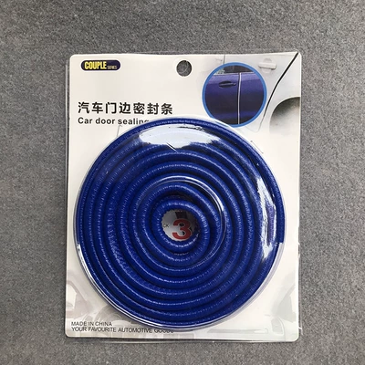Qapı və bamper qoruyucu zolaqlar anti-collision strip anti-scratch anti-scratch door - 5m-blue-blister-card-packaging