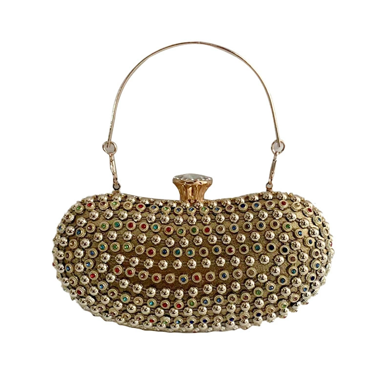 Оптовые дамские накидки Banquet Banquet Bar Pack Fashion и простые бриллиантовые Banquet Ms. Party Piece Diamond Dinner Bag