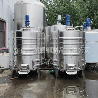 自动控温果酒设备定制316不锈钢搅拌罐冷冻罐猕猴桃果蔬发酵罐