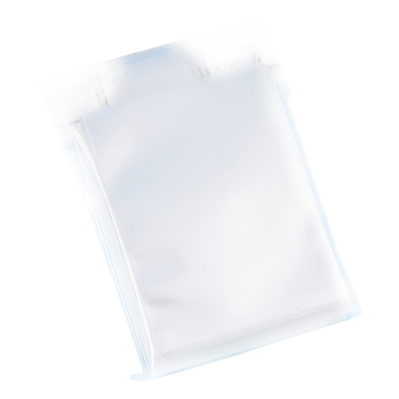 Royal Court 20 hilos 10 hilos asa tarjeta de mano cubierta de película bolsa de alta transparencia en relieve tarjeta de tarjeta bolsa de almacenamiento cubierta de tarjeta