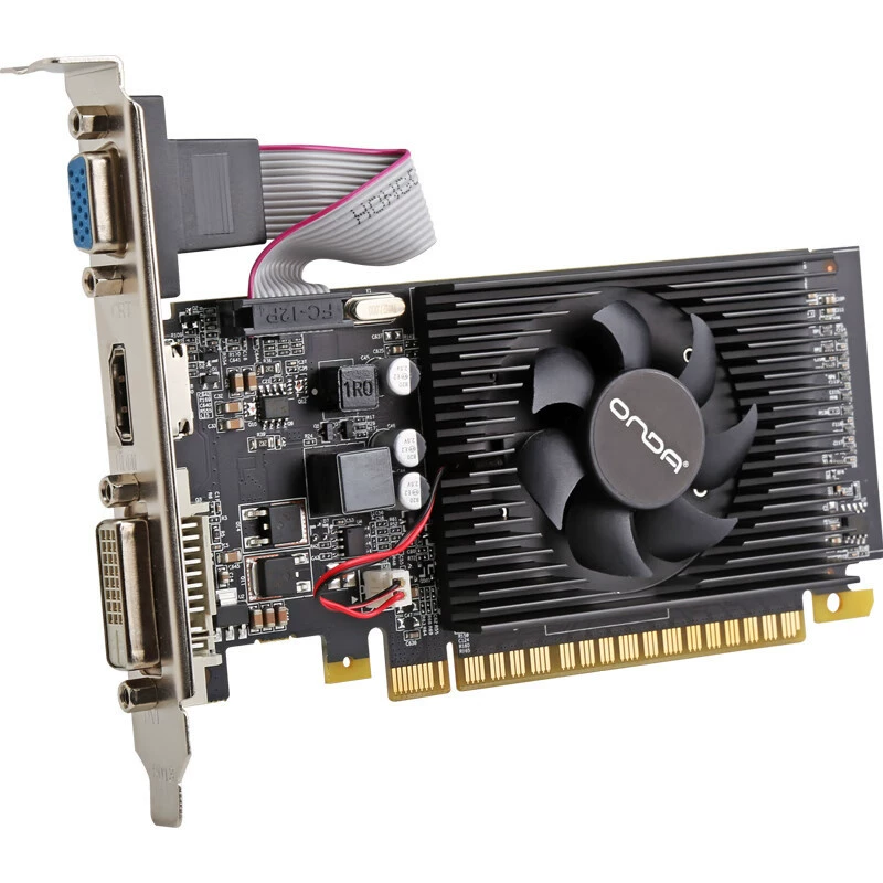 Совместимая видеокарта Onda GT730K 4GD3‑LP для настольного компьютера, высокое разрешение, офис/игры