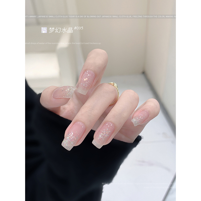 KaSi fototerapia Esmalte de uñas pegamento 2023 nueva primavera y el verano popular blanco lechoso nude rojo cereza salón especial