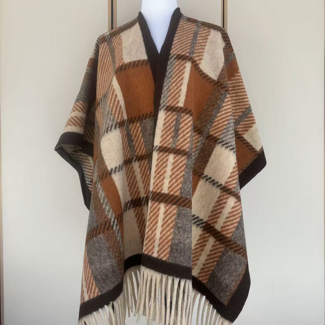 카라멜 클래식 체크