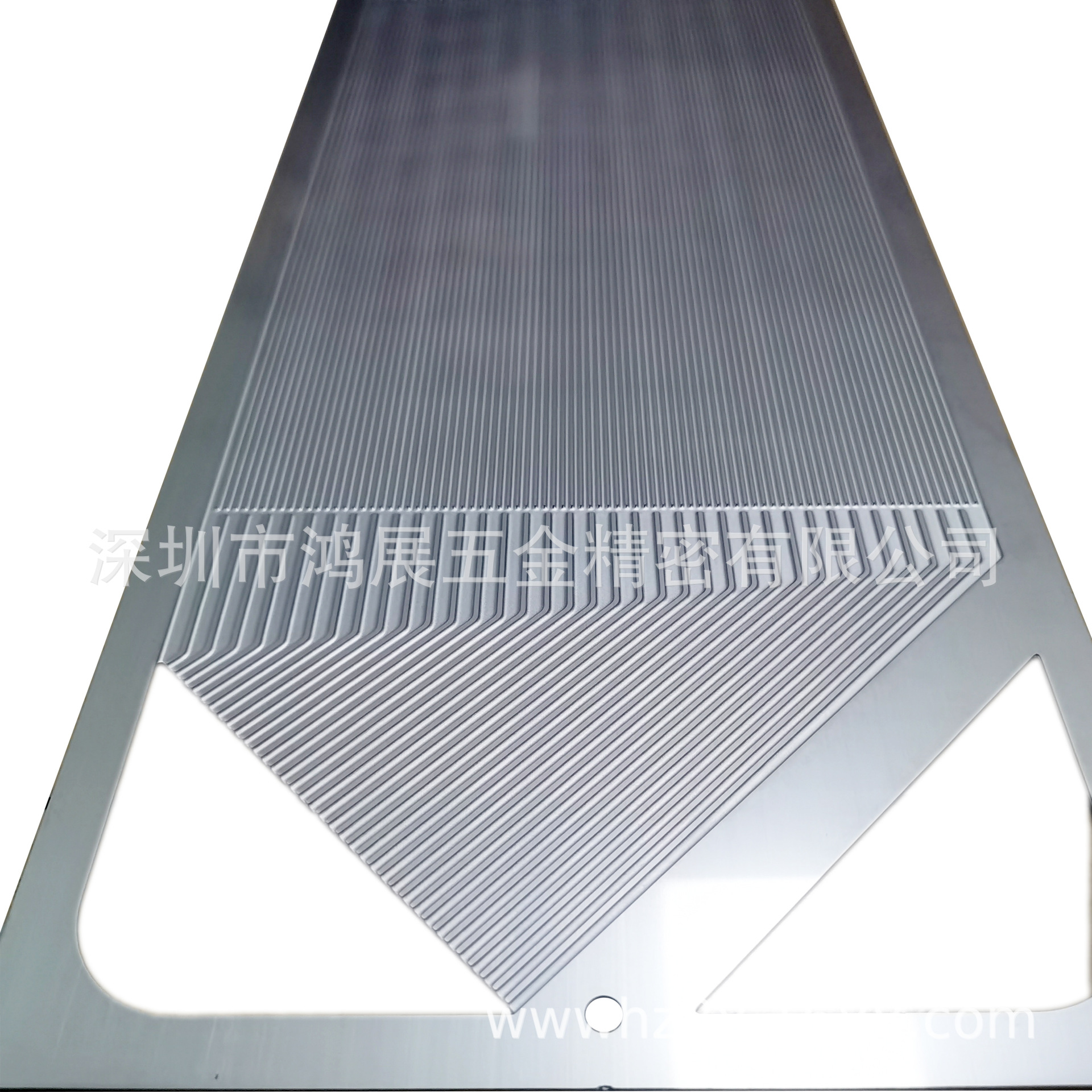 CCD摄像头自动视觉定位激光切割不锈钢流道板