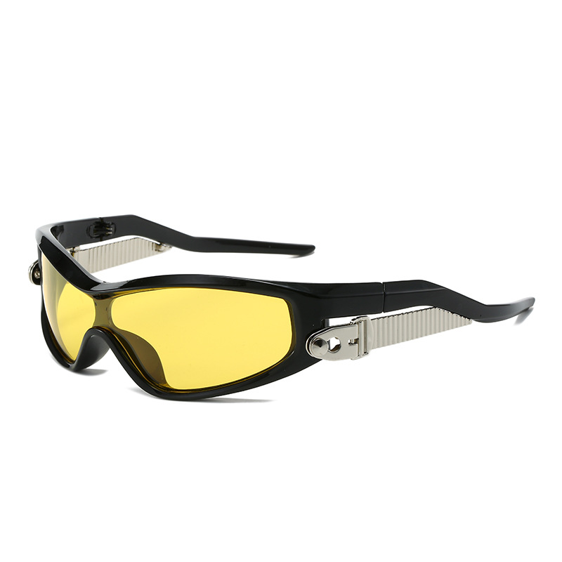 Nuevas gafas de sol polarizadas de moda europea y americana de la fábrica, gafas de sol deportivas de ciclismo futuristas, venta al por mayor transfronteriza