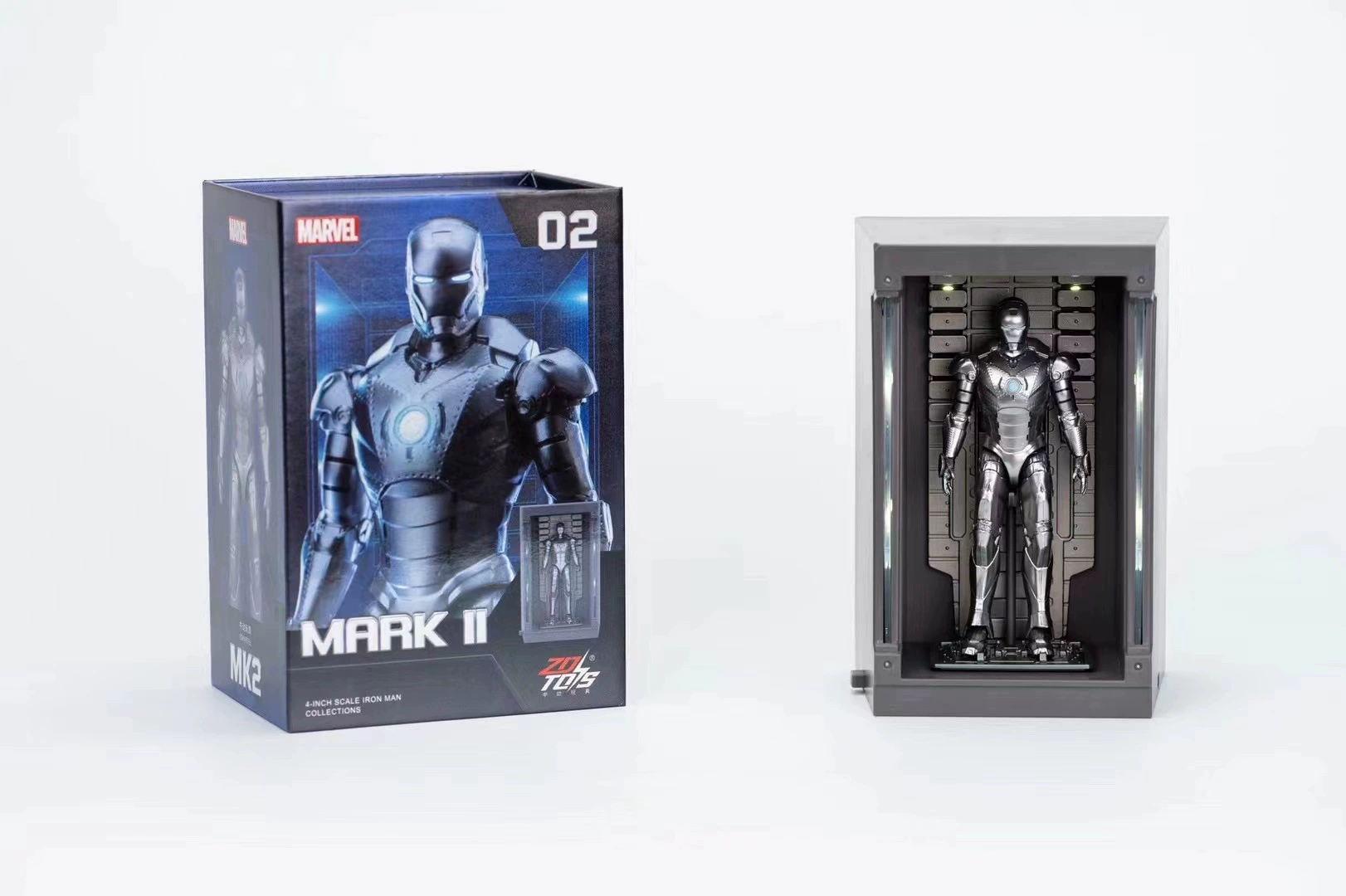 Minifigure (Marvel) MK85 Iron Man, 4-inch articulated collectible, multiple versions