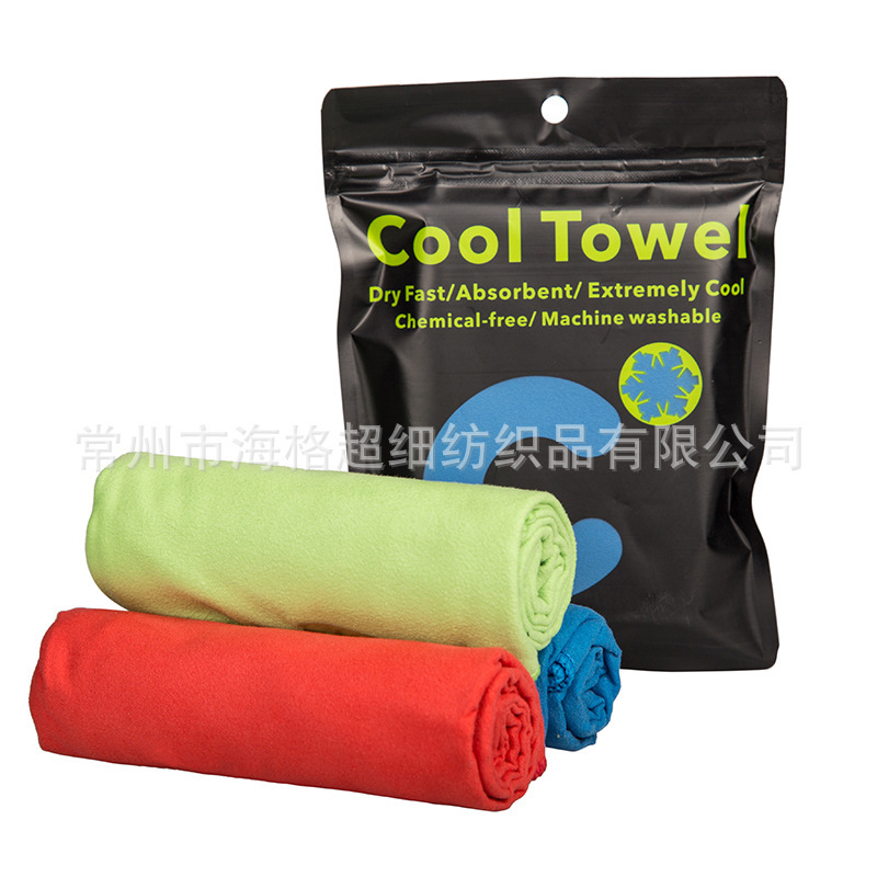 Factory direct sales, microfiber double-sided velvet towel waterproof bag packaging bulk sales inventory in stock