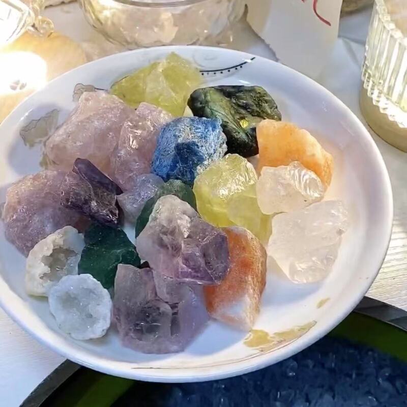 天然水晶鉱石裸石毛材水晶原石拡香石家庭装飾装飾品手作りDIY部品|undefined