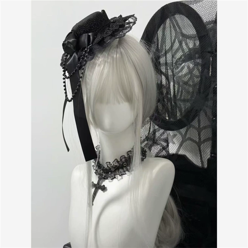 Настоящая заколка для волос, аксессуар для волос, стиль лолита, 2 карата