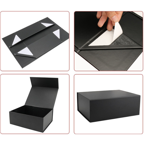 Spot wholesale color box double -sided glue paper oil glue flip gift…