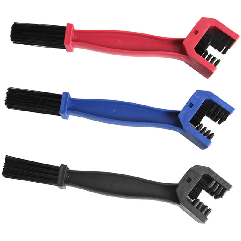 Traje de combinación de limpieza de bicicletas transfronteriza cepillo grande cepillo pequeño palanca de limpieza herramienta de cadena de volante de bicicleta