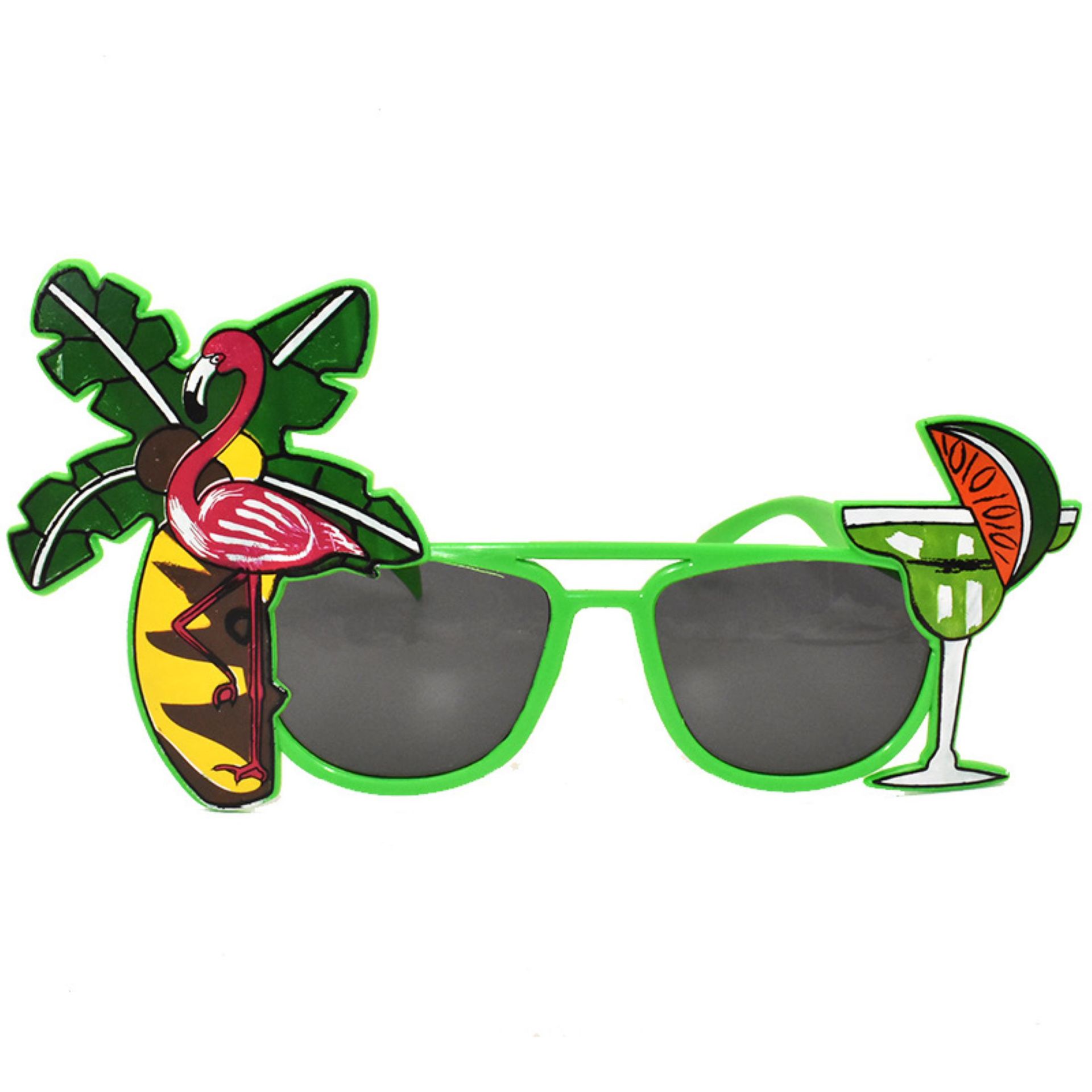 Gafas de vidrio de vino de verano Estilo Hawaiano fiesta playa Copa bola gafas fiesta forma divertida image 19
