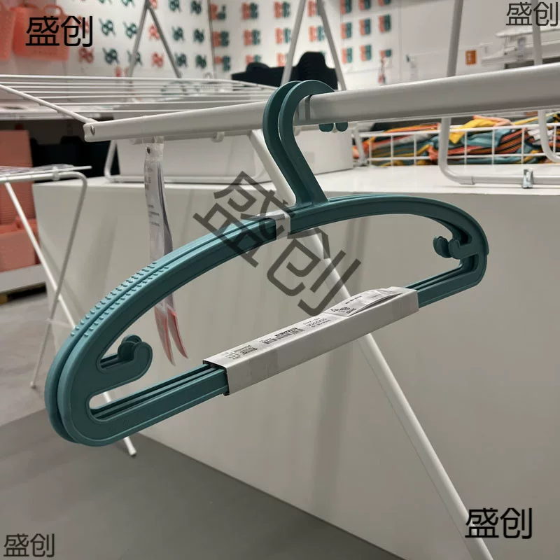 Hanger, plastic drying rack for home use, non-slip overall