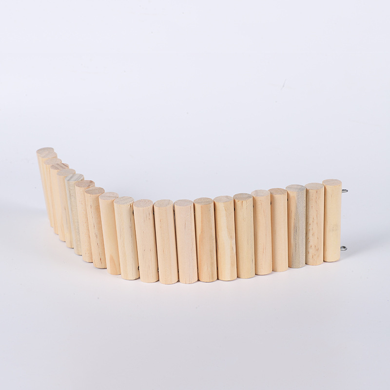 ハムスターのおもちゃの造景用品の小さいフェンスは階段の金糸熊のアーチの橋を登ります。|undefined